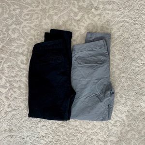 Old Navy size 8 skinny pants - 2 pairs